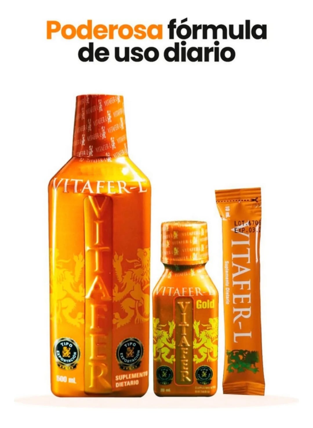 Vitafer-L Caja con 16 sobres de 10 ml