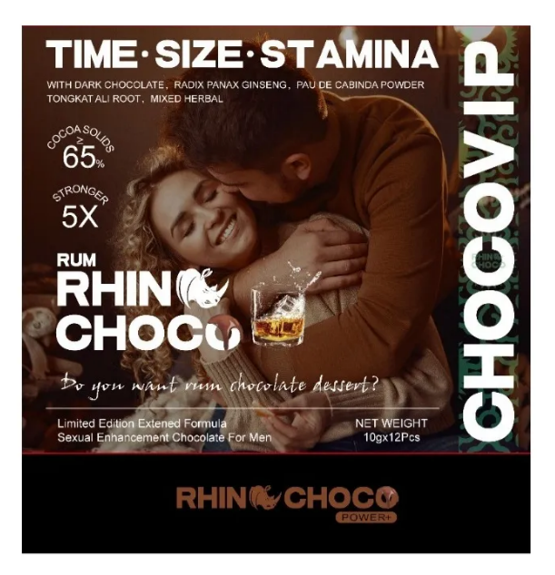 Chocolates Rhino 12 piezas de 10 gr Envío Gratis !